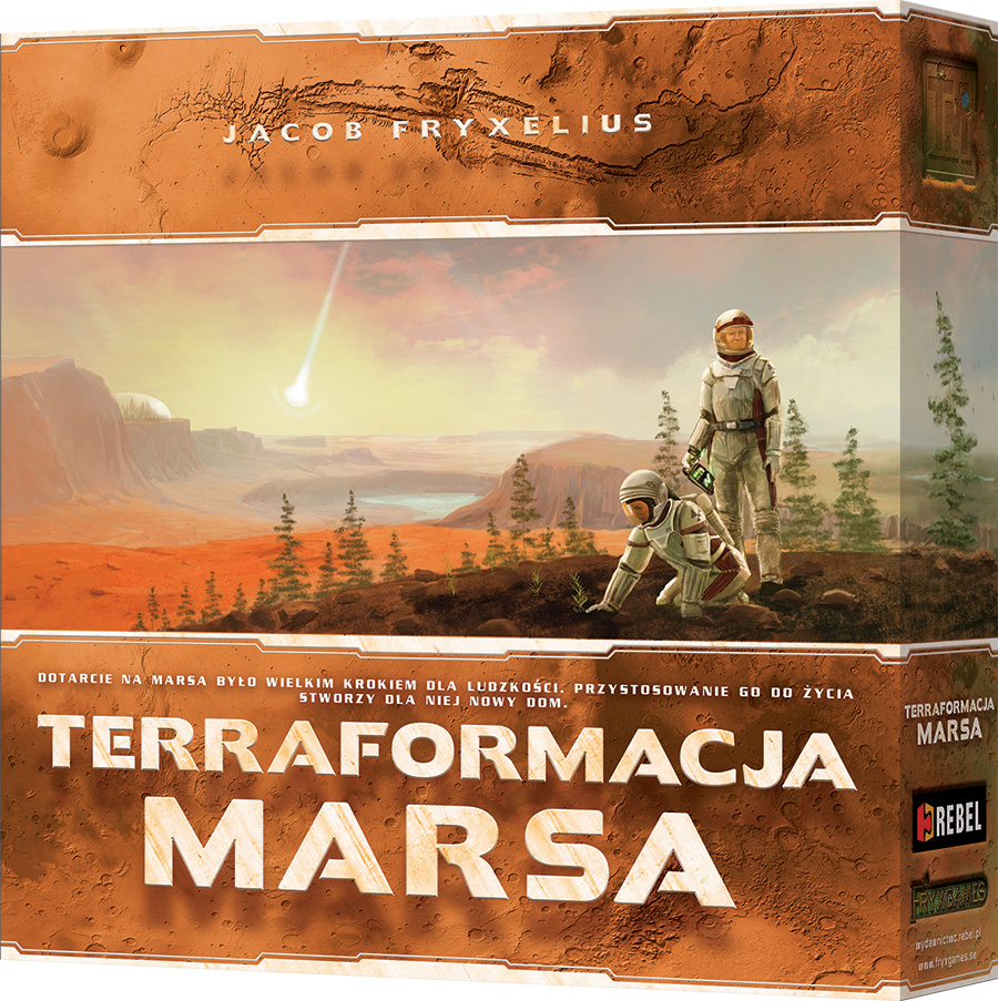Pudełko do gry Terraformacja Marsa