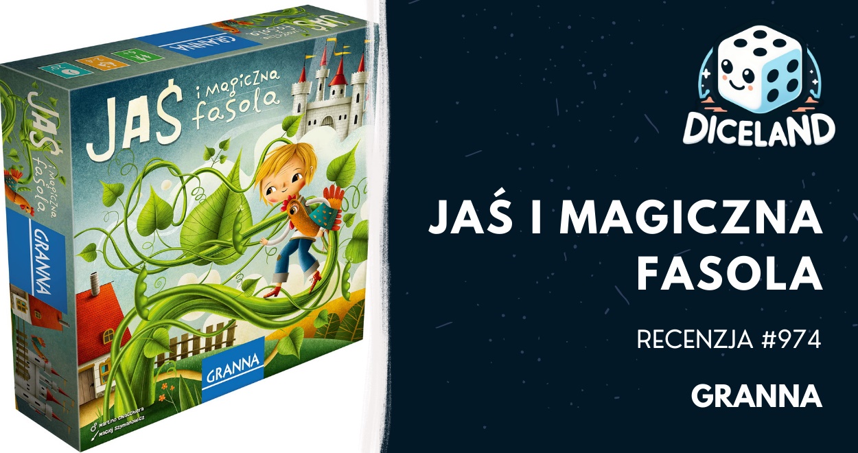 Recenzja #974 Jaś i magiczna fasola - świat bajek czeka na Ciebie.