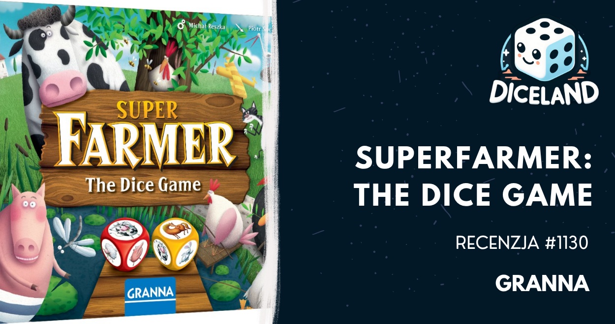 Recenzja #1130 Superfarmer: The Dice Game