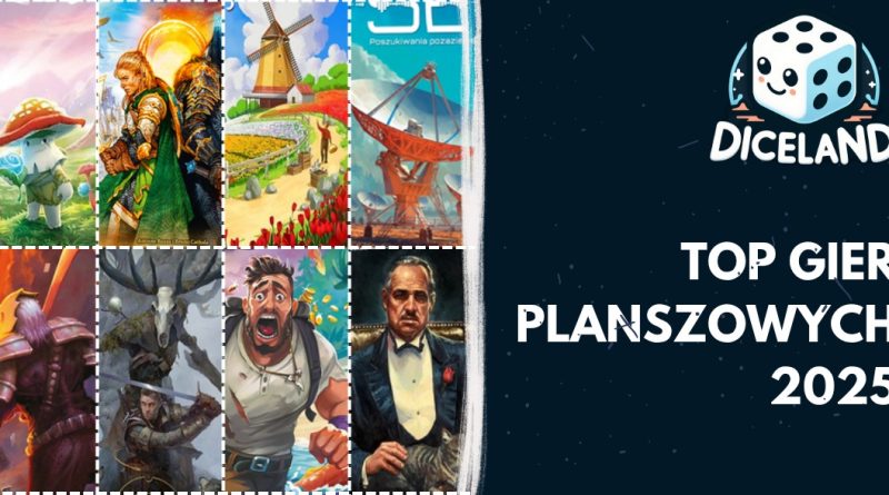 Top 20 najlepsze gry planszowe 2025 – ranking gier planszowych.