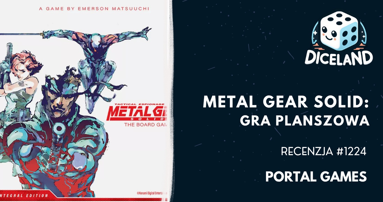 Recenzja #1224 Metal Gear Solid: Gra Planszowa